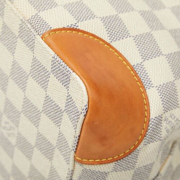 Louis Vuitton Damier Azure Hampstead PM N51207 White PVC Leather Women's Louis - Picture 6 of 10